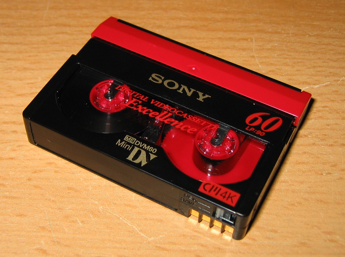 MiniDV video cassette